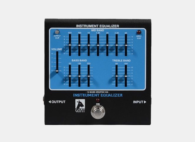 Goat Designs 12 Band Graphic Equalizer Pedal